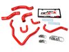 57-1478-RED Coolant Hose Kit, High-Temp 3-Ply Reinforced Silicone, Replace Rubber Radiator Heater Coolant Hoses - image 3