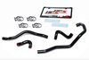 57-1487-BLK Heater Hose Kit, High-Temp 3-Ply Reinforced Silicone, Replace OEM Rubber Heater Coolant Hoses - image 2