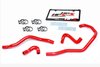 57-1487-RED Heater Hose Kit, High-Temp 3-Ply Reinforced Silicone, Replace OEM Rubber Heater Coolant Hoses - image 2