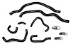 57-1489-BLK Coolant Hose Kit, High-Temp 3-Ply Reinforced Silicone, Replace Rubber Radiator Heater Coolant Hoses - image 1