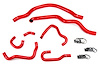 57-1489-RED Coolant Hose Kit, High-Temp 3-Ply Reinforced Silicone, Replace Rubber Radiator Heater Coolant Hoses - image 1
