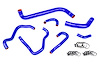 57-1490-BLUE Coolant Hose Kit, High-Temp 3-Ply Reinforced Silicone, Replace Rubber Radiator Heater Coolant Hoses - image 1