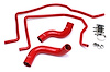 57-1498-RED Coolant Hose Kit, High-Temp 3-Ply Reinforced Silicone, Replace Rubber Radiator Heater Coolant Hoses - image 1