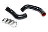 57-1498R-BLK Radiator Hose Kit, High-Temp 3-Ply Reinforced Silicone, Replace OEM Rubber Radiator Coolant Hoses - image 1
