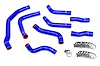 57-1501-BLUE Radiator Hose Kit, High-Temp 3-Ply Reinforced Silicone, Replace OEM Rubber Radiator Coolant Hoses - image 1