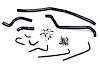 57-1504-BLK Radiator Hose Kit, High-Temp 3-Ply Reinforced Silicone, Replace OEM Rubber Radiator Coolant Hoses