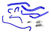 57-1506-BLUE Coolant Hose Kit, High-Temp 3-Ply Reinforced Silicone, Replace Rubber Radiator Heater Coolant Hoses - image 1