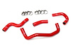 57-1508-RED Heater Hose Kit, High-Temp 3-Ply Reinforced Silicone, Replace OEM Rubber Heater Coolant Hoses - image 1