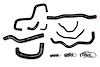 57-1513-BLK Radiator Hose Kit, High-Temp 3-Ply Reinforced Silicone, Replace OEM Rubber Radiator Coolant Hoses - image 1