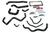 57-1513-BLK Radiator Hose Kit, High-Temp 3-Ply Reinforced Silicone, Replace OEM Rubber Radiator Coolant Hoses - image 2