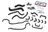 57-1516-BLK Coolant Hose Kit, High-Temp 3-Ply Reinforced Silicone, Replace Rubber Radiator Heater Coolant Hoses - image 3