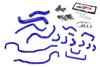 57-1516-BLUE Coolant Hose Kit, High-Temp 3-Ply Reinforced Silicone, Replace Rubber Radiator Heater Coolant Hoses - image 3