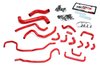 57-1516-RED Coolant Hose Kit, High-Temp 3-Ply Reinforced Silicone, Replace Rubber Radiator Heater Coolant Hoses - image 3