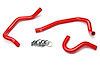 57-1520-RED Heater Hose Kit, High-Temp 3-Ply Reinforced Silicone, Replace OEM Rubber Heater Coolant Hoses - image 1