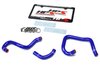 57-1521-BLUE Heater Hose Kit, High-Temp 3-Ply Reinforced Silicone, Replace OEM Rubber Heater Coolant Hoses - image 2