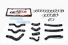 57-1523-BLK Heater Hose Kit, High-Temp 3-Ply Reinforced Silicone, Replace OEM Rubber Heater Coolant Hoses - image 2