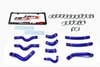 57-1523-BLUE Heater Hose Kit, High-Temp 3-Ply Reinforced Silicone, Replace OEM Rubber Heater Coolant Hoses - image 2