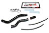57-1525-BLK Radiator Hose Kit, High-Temp 3-Ply Reinforced Silicone, Replace OEM Rubber Radiator Coolant Hoses - image 3