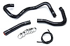 57-1530-BLK Radiator Hose Kit, High-Temp 3-Ply Reinforced Silicone, Replace OEM Rubber Radiator Coolant Hoses - image 1