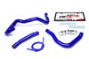57-1530-BLUE Radiator Hose Kit, High-Temp 3-Ply Reinforced Silicone, Replace OEM Rubber Radiator Coolant Hoses - image 3