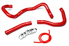 57-1530-RED Radiator Hose Kit, High-Temp 3-Ply Reinforced Silicone, Replace OEM Rubber Radiator Coolant Hoses - image 1