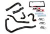 57-1543-BLK Coolant Hose Kit, High-Temp 3-Ply Reinforced Silicone, Replace Rubber Radiator Heater Coolant Hoses - image 2