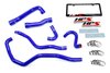 57-1543-BLUE Coolant Hose Kit, High-Temp 3-Ply Reinforced Silicone, Replace Rubber Radiator Heater Coolant Hoses - image 2
