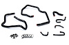 57-1547-BLK Heater Hose Kit, High-Temp 3-Ply Reinforced Silicone, Replace OEM Rubber Heater Coolant Hoses - image 1