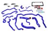 57-1552-BLUE Coolant Hose Kit, High-Temp 3-Ply Reinforced Silicone, Replace Rubber Radiator Heater Coolant Hoses - image 2