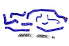 57-1556-BLUE Coolant Hose Kit, High-Temp 3-Ply Reinforced Silicone, Replace Rubber Radiator Heater Coolant Hoses - image 1