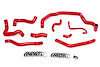 57-1556-RED Coolant Hose Kit, High-Temp 3-Ply Reinforced Silicone, Replace Rubber Radiator Heater Coolant Hoses - image 1
