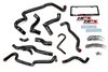 57-1557-BLK Coolant Hose Kit, High-Temp 3-Ply Reinforced Silicone, Replace Rubber Radiator Heater Coolant Hoses - image 2