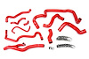 57-1557-RED Coolant Hose Kit, High-Temp 3-Ply Reinforced Silicone, Replace Rubber Radiator Heater Coolant Hoses - image 1