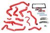 57-1557-RED Coolant Hose Kit, High-Temp 3-Ply Reinforced Silicone, Replace Rubber Radiator Heater Coolant Hoses - image 2
