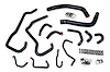 57-1581-BLK Coolant Hose Kit, High-Temp 3-Ply Reinforced Silicone, Replace Rubber Radiator Heater Coolant Hoses - image 1