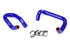 57-1586-BLUE Heater Hose Kit, High-Temp 3-Ply Reinforced Silicone, Replace OEM Rubber Heater Coolant Hoses - image 1