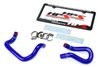 57-1586-BLUE Heater Hose Kit, High-Temp 3-Ply Reinforced Silicone, Replace OEM Rubber Heater Coolant Hoses - image 3