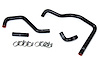 57-1587-BLK Heater Hose Kit, High-Temp 3-Ply Reinforced Silicone, Replace OEM Rubber Heater Coolant Hoses - image 1