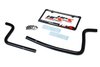 57-1590-BLK Heater Hose Kit, High-Temp 3-Ply Reinforced Silicone, Replace OEM Rubber Heater Coolant Hoses - image 2