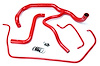 57-1594R-RED Radiator Hose Kit, High-Temp 3-Ply Reinforced Silicone, Replace OEM Rubber Radiator Coolant Hoses - image 1