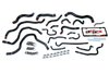 57-1607-BLK Coolant Hose Kit, High-Temp 3-Ply Reinforced Silicone, Replace Rubber Radiator Heater Coolant Hoses - image 2