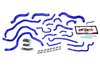 57-1607-BLUE Coolant Hose Kit, High-Temp 3-Ply Reinforced Silicone, Replace Rubber Radiator Heater Coolant Hoses - image 2