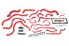 57-1607-RED Coolant Hose Kit, High-Temp 3-Ply Reinforced Silicone, Replace Rubber Radiator Heater Coolant Hoses - image 2