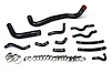 57-1610-BLK Radiator and Heater Hose Kit, 3-Ply Reinforced Silicone, Replaces Rubber Radiator & Heater Hoses - image 1