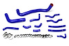 57-1610-BLUE Radiator and Heater Hose Kit, 3-Ply Reinforced Silicone, Replaces Rubber Radiator & Heater Hoses - image 1