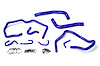 57-1611-BLUE Coolant Hose Kit, High-Temp 3-Ply Reinforced Silicone, Replace Rubber Radiator Heater Coolant Hoses - image 1