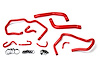 57-1611-RED Coolant Hose Kit, High-Temp 3-Ply Reinforced Silicone, Replace Rubber Radiator Heater Coolant Hoses - image 1