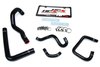 57-1613-BLK Coolant Hose Kit, High-Temp 3-Ply Reinforced Silicone, Replace Rubber Radiator Heater Coolant Hoses - image 2
