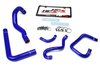 57-1613-BLUE Coolant Hose Kit, High-Temp 3-Ply Reinforced Silicone, Replace Rubber Radiator Heater Coolant Hoses - image 2