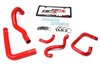 57-1613-RED Coolant Hose Kit, High-Temp 3-Ply Reinforced Silicone, Replace Rubber Radiator Heater Coolant Hoses - image 2